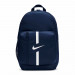 Рюкзак 45х30х14см, объем 22л Nike Academy Team Backpack DA2571-411 Темно-синий 75_75