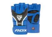 Перчатки RDX Grappking Aura Plus T-17 GGR-T17UB синий\черный