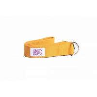 Ремень для йоги Inex Stretch Strap YSTRAP-642\24-YL-00 желтый