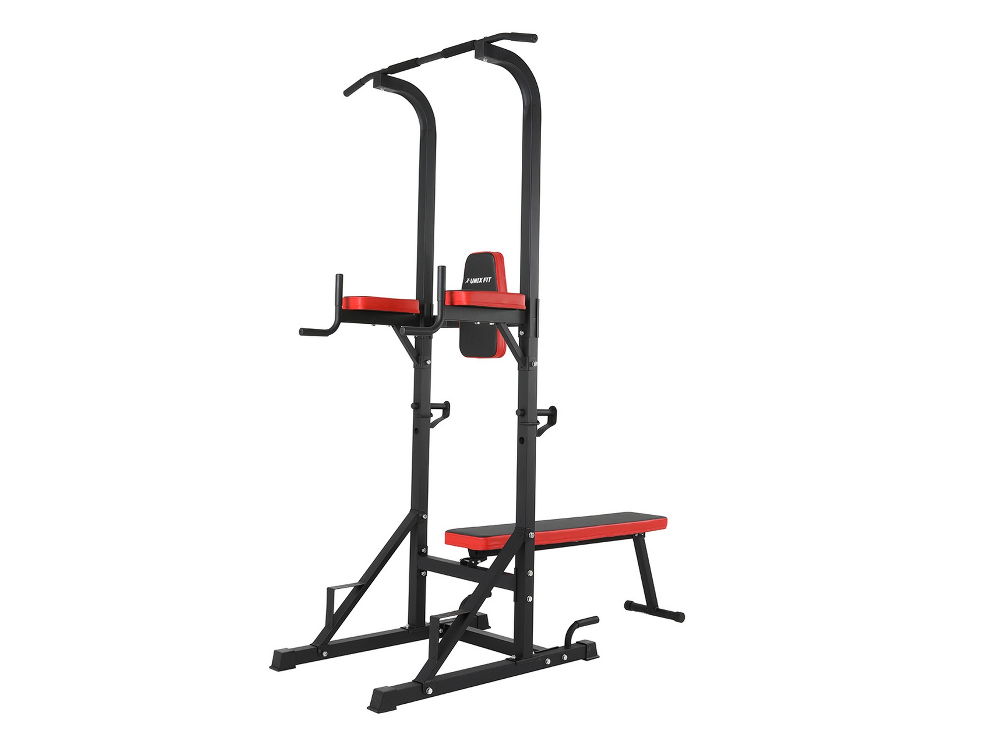 Турник-пресс-брусья со скамьей UnixFit POWER TOWER 120P BSPT120P 2000_1500