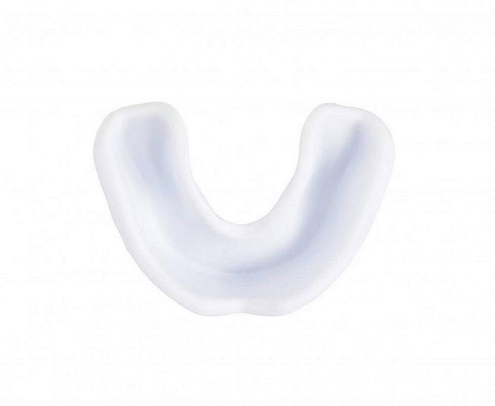 Капа одночелюстная Clinch Competition Single Layer Mouthguard C511 белый 976_800