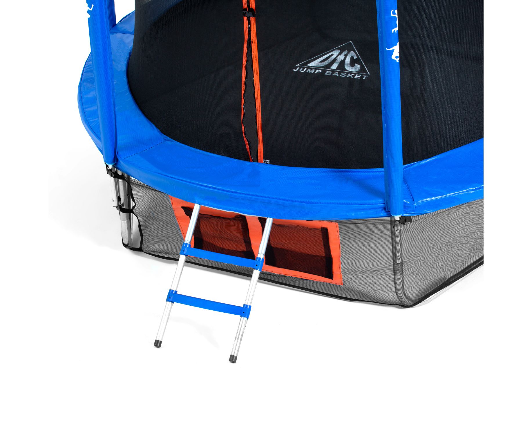 Батут DFC Jump Basket 12ft внутр.сетка, лестница (366cм) 12FT-JBSK-B 1834_1500