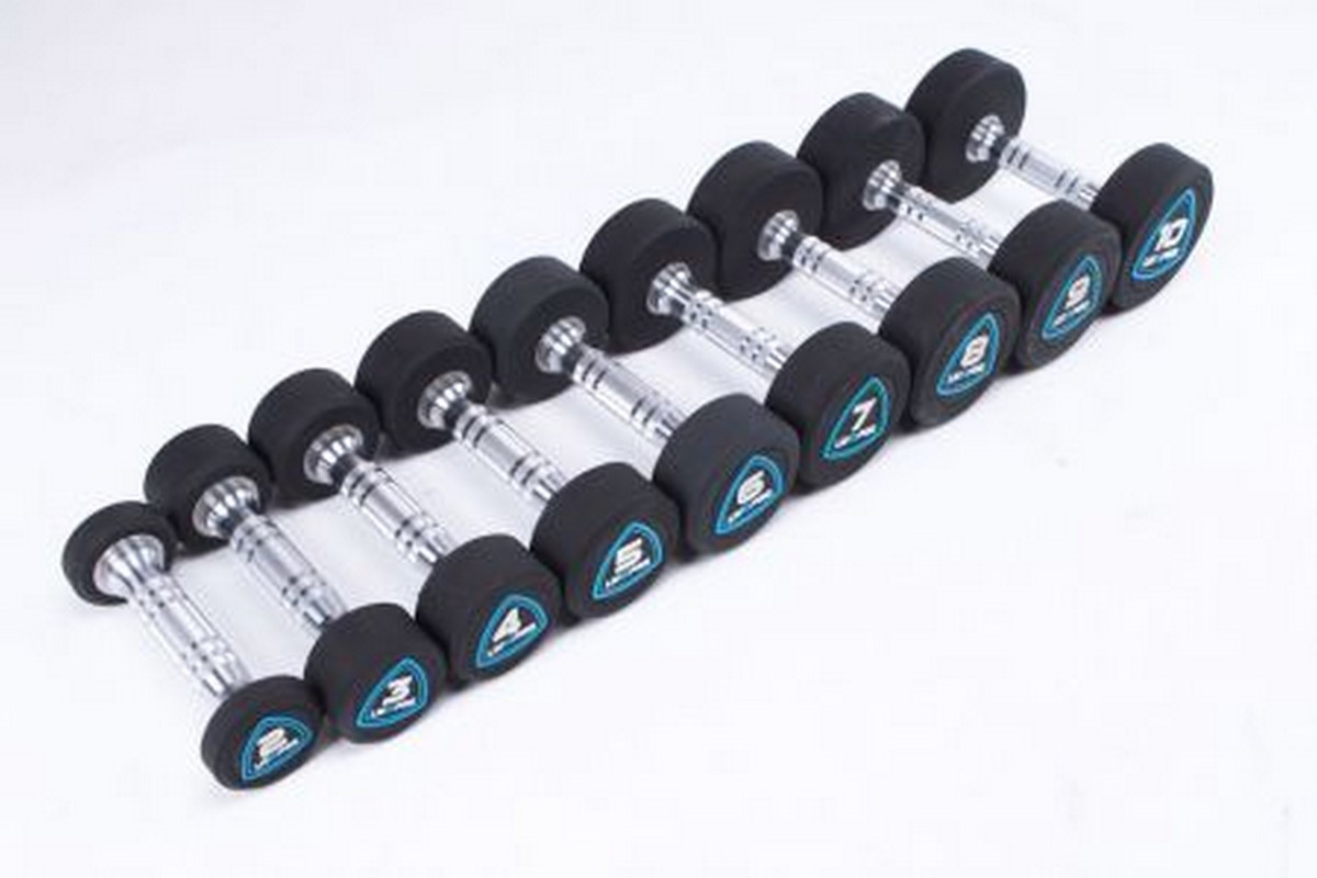 Гантели в уретане 3 кг Live Pro Studio Dumbbells LP8075-03 1200_800