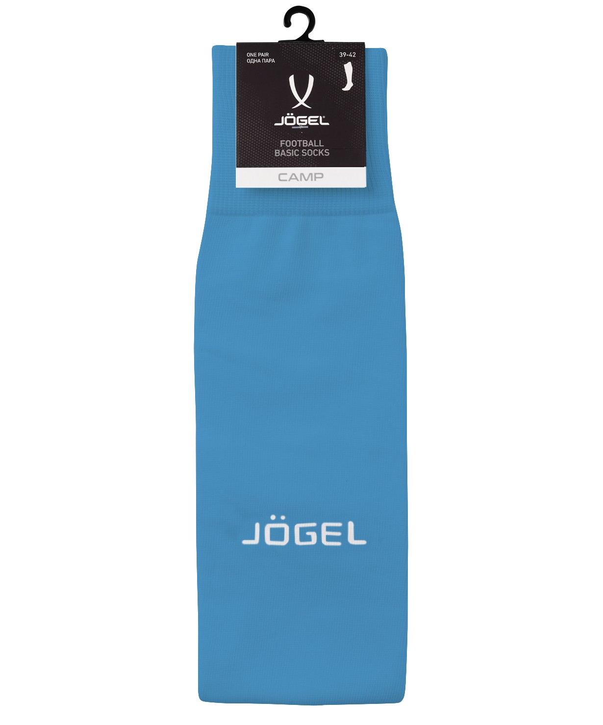 Гетры футбольные Jogel Camp basic socks, голубой/белый 1230_1479