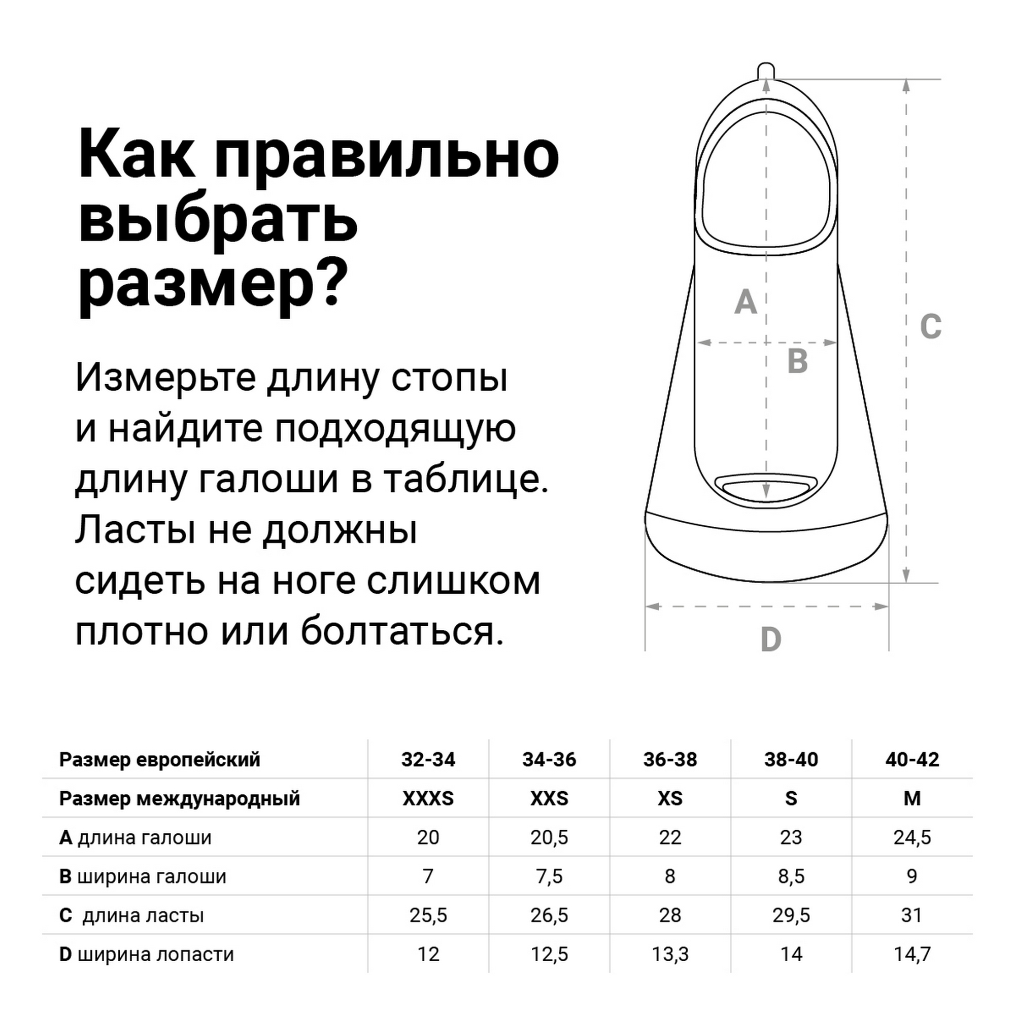 Ласты для бассейна Torres F02 SWF0224 черно---серый 2000_2000