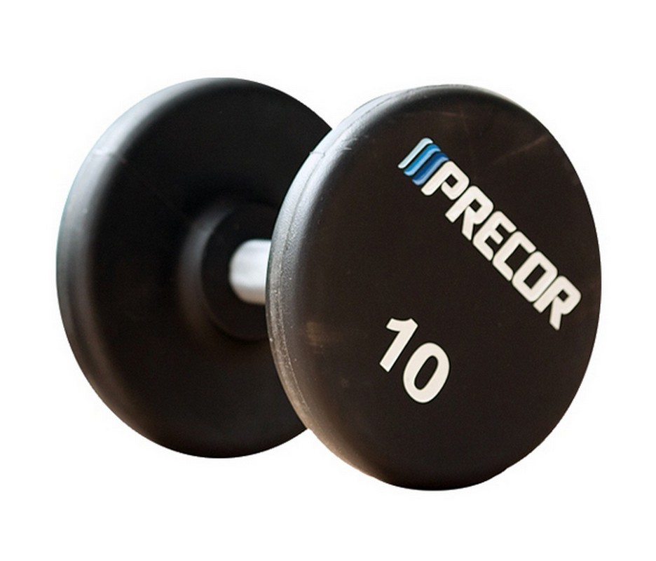 Гантели фиксированные в уретане 18 кг Precor FM\UPD-18KG 936_800