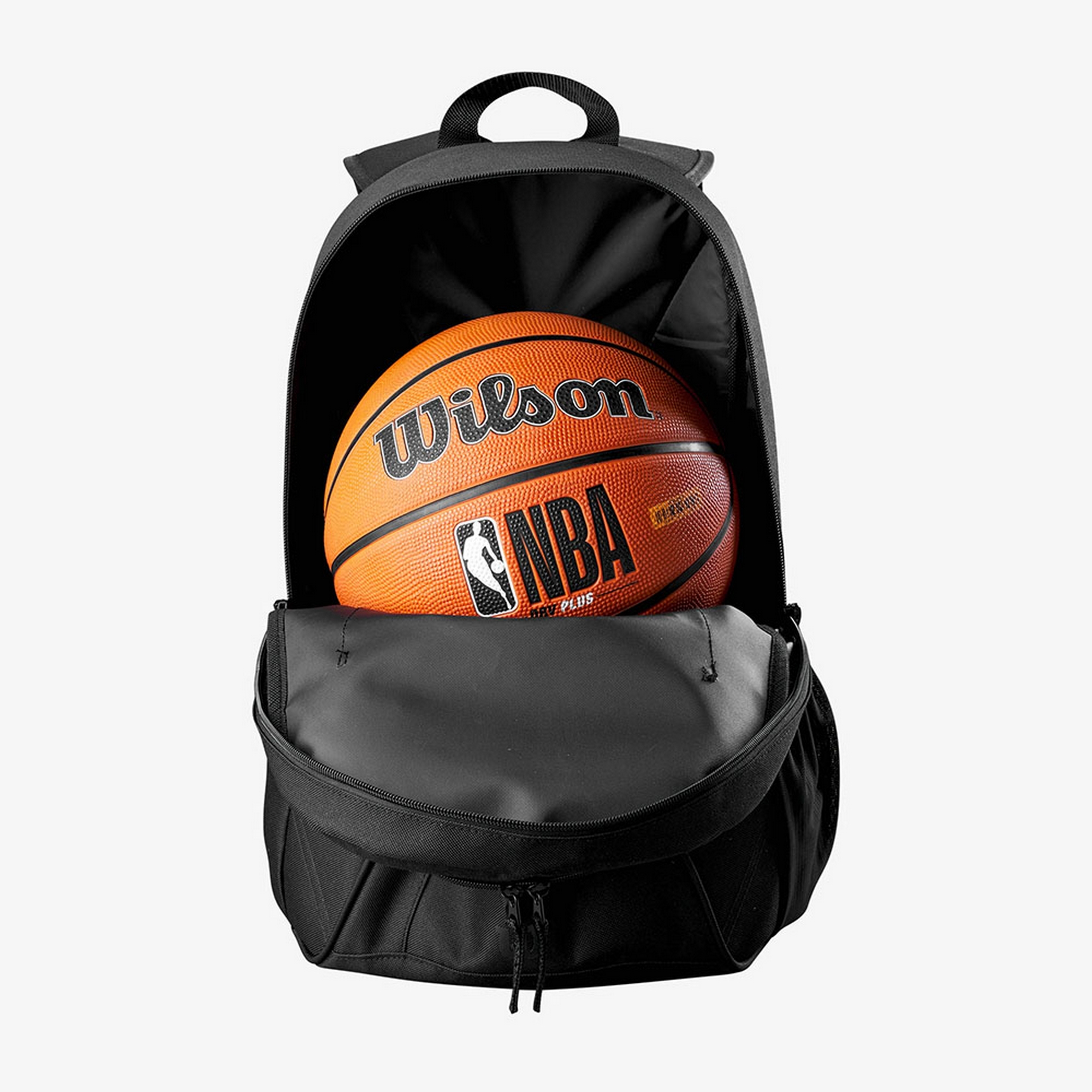 Рюкзак спортивный 45x28x17см, 22л Wilson Team Boston Celtics Backpack WZ6015001 черный 2000_2000