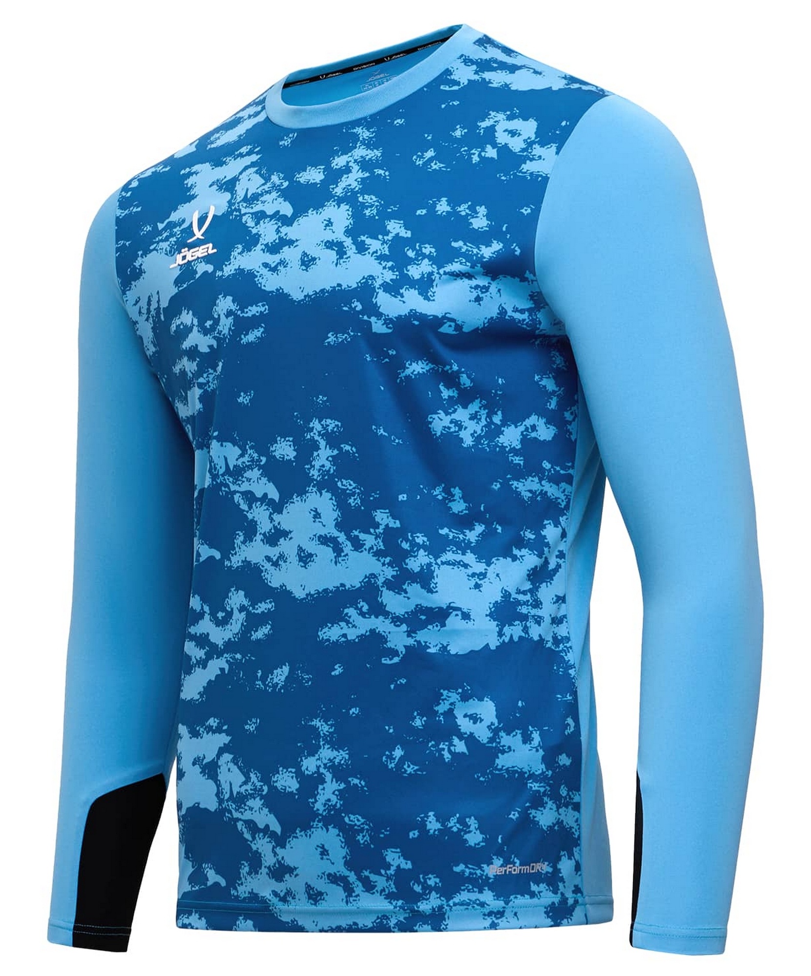 Свитер вратарский Jogel PerFormDRY SPLASH GK Jersey, голубой 1663_2000