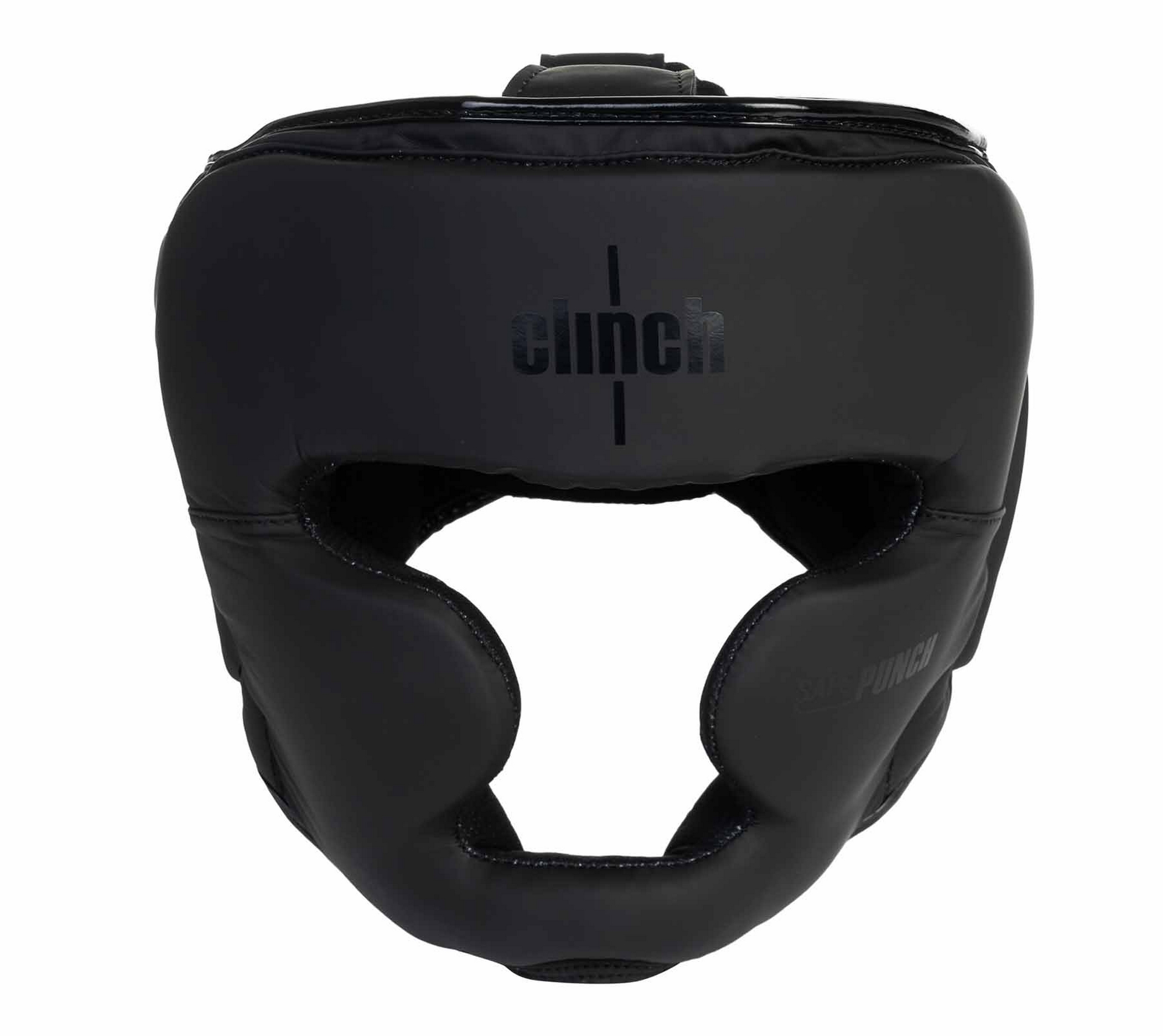 Шлем боксерский Clinch Mist Full Face C144 черный 2000_1781