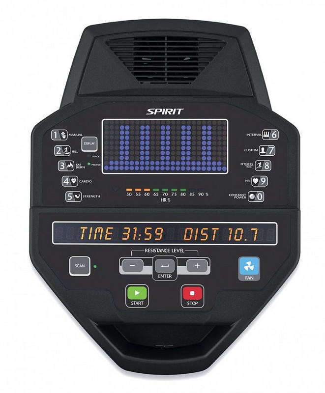 Эллиптический тренажер Spirit Fitness CE800 661_800