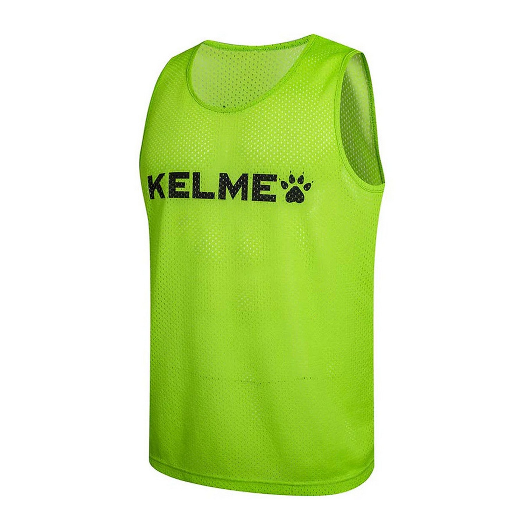 Манишка тренировочная Kelme р.L, полиэстер 8051BX1001-933-L лайм 2000_2000