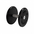 Гантель классик с вращающейся ручкой хром 6 кг MB Barbell MB-FdbEM-B6 120_120