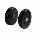 Гантель классик с вращающейся ручкой хром 17 кг MB Barbell MB-FdbEM-B17 120_120