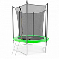 Батут DFC Trampoline Stock JUMP4FUN, с внутренней защитной сеткой TRA22FUJ4F-603 салатовый 120_120